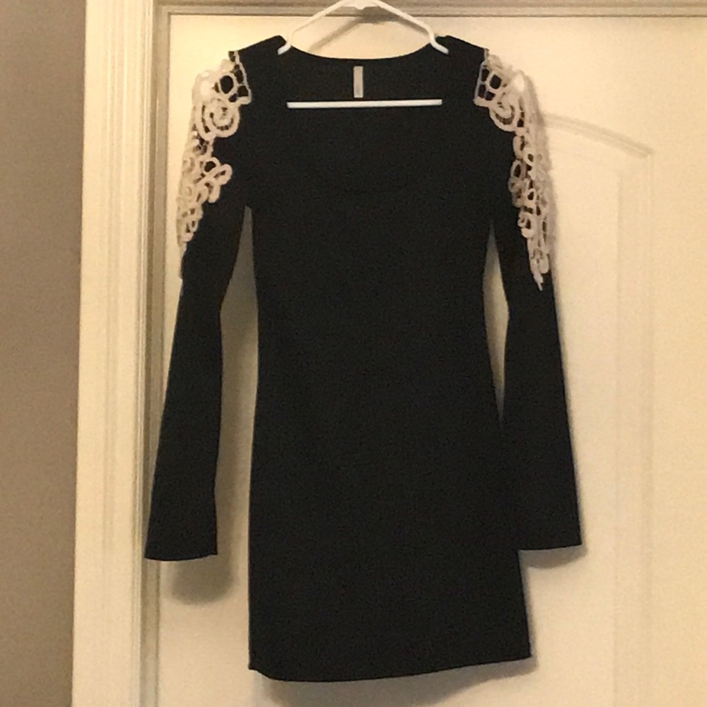 Crochet shoulder tunic